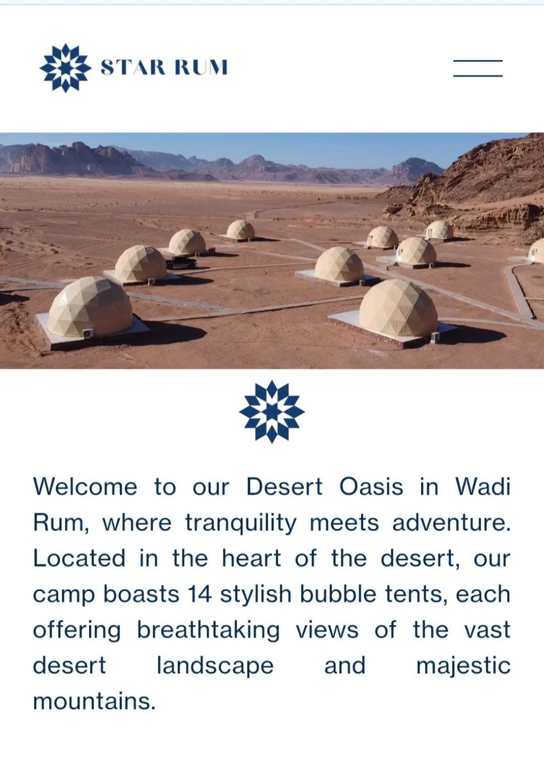 Star Rum Wadi Rum Exterior foto